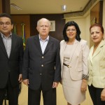 Governadora recebe a visita do exgovernador Albano Franco -