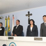 Angélica Guimarães prestigia transmissão de cargo para o novo prefeito de Propriá - Fotos: Marcos Rodrigues/ASN