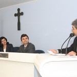 Angélica Guimarães prestigia transmissão de cargo para o novo prefeito de Propriá - Fotos: Marcos Rodrigues/ASN