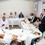 Governadora em exercício participa de almoço na Somese -