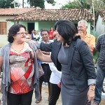 Angélica Guimarães é recebida com festa em Japoatã -