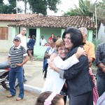 Angélica Guimarães é recebida com festa em Japoatã -