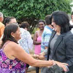Angélica Guimarães é recebida com festa em Japoatã -
