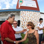 Déda entrega pavimentação e Clínica em Divina Pastora -