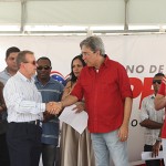 Déda entrega pavimentação e Clínica em Divina Pastora -