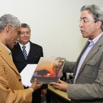 Déda recebe deputado relator da Comissão Especial que trata dos agentes de endemias na Câmara Federal - Fotos: Marcos Rodrigues/ASN