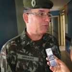 Dia do soldado é marcado com cortejo musical na Oncologia - Fotos: Ascom/SES