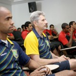 Belivaldo recebe atletas que participarão da abertura dos Jogos da Primavera - Fotos: Wandycler Júnior/Seed