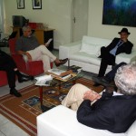 Intelectuais pleiteiam publicação de obra sobre Freire Ribeiro pela editora Diário Oficial - Fotos: Ascom/Segrase