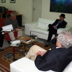 Intelectuais pleiteiam publicação de obra sobre Freire Ribeiro pela editora Diário Oficial - Fotos: Ascom/Segrase