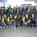 Seleções do Brasil e Egito de Handebol chegam em SE para os Jogos da Primavera - Fotos: Wandycler Júnior/Seed