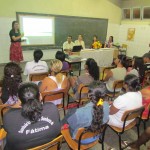 Defensoria Pública do Estado e Adpese alertam as escolas sobre o uso de drogas - Fotos: Ascom/DPE