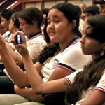 Alunos da rede estadual se emocionam ao assistirem à Orsse -