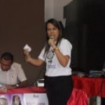 Conferências de Políticas para as Mulheres continuam acontecendo pelo interior do Estado - A  coordenadora de Mulheres do município de Japaratuba