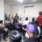 professores e diretores de três escolas de Estância - O secretário de Estado da Educação