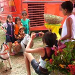 Estande evidencia técnicas de irrigação com os produtos do perímetro Califórnia - Fotos: Ascom/Cohidro