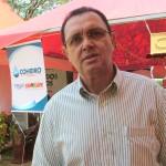 Estande evidencia técnicas de irrigação com os produtos do perímetro Califórnia - Fotos: Ascom/Cohidro