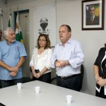 Belivaldo recebe atletas que participarão da abertura dos Jogos da Primavera - Fotos: Wandycler Júnior/Seed