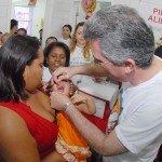 Sábado é dia de vacinar crianças contra sarampo e paralisia - Fotos: Wellington Barreto/SES