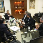 Diretor da Vale confirma investimento bilionário em Sergipe  - Reunião com os diretores da Vale / Foto: Marco Vieira/ASN