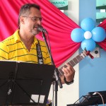 Flores e música marcam a chegada da primavera na Oncologia - Fotos: Bruno César (Ascom / FHS)