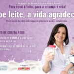 CONVITE À IMPRENSA  Palestra sobre doação de leite humano - Divulgação