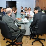 Secretária adjunta participa de reunião com o ministro Fernando Haddad - Fotos: Ascom/Seed