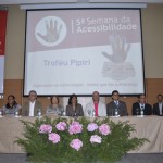 Vicepresidente do Conselho Estadual da Pessoa com Deficiência recebe troféu Pipiri - Fotos: Alberto Barreto