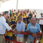 Déda entrega quadra poliesportiva em Ribeirópolis - "Esta é uma quadra que orgulha a todos os moradores da cidade"