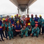 Déda leva deputados e prefeitos para verificar obras da ponte Gilberto Amado  - Foto: Marco Vieira/ASN