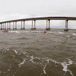 Déda leva deputados e prefeitos para verificar obras da ponte Gilberto Amado  - Foto: Marco Vieira/ASN