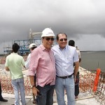 Déda leva deputados e prefeitos para verificar obras da ponte Gilberto Amado  - Foto: Marco Vieira/ASN