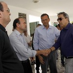 Familiares e autoridades lamentam a morte de Manoel Celestino Chagas - Diversos familiares