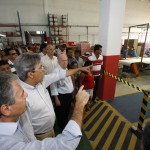 Marcelo Déda participa de inauguração da primeira fábrica da Estrela no Nordeste - Fotos: Marco Vieira/ASN