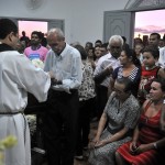 Déda acompanha velório e sepultamento do corpo da mãe do prefeito Luciano Bispo -