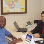 Banco angolano quer conhecer atuação em crédito do Banese  - O chefe do Departamento de Crédito Rural do Banco de Poupança e Crédito de Angola (BPC)