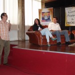 Público debate obra de Cleomar Brandi durante Roda de Leitura - Fotos: Ascom/Secult