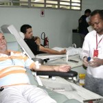 Servidores da Seed participam da campanha de doação de sangue no Hemose - Fotos: Ascom/Seed