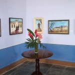 'Primavera dos Museus' atrai público jovem a São Cristóvão - Estudantes Jéssica dos Santos e Indiana Vieira foram conhecer a exposição (Fotos: Fabiana Costa/Secult)