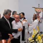 Déda acompanha velório e sepultamento do corpo da mãe do prefeito Luciano Bispo -