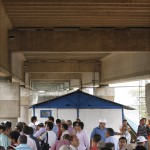 Déda leva deputados e prefeitos para verificar obras da ponte Gilberto Amado  - Foto: Marco Vieira/ASN
