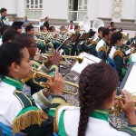 Bandas filarmônicas animam a praça Fausto Cardoso - Fotos: Ascom/Secult