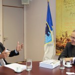 Déda reúnese com representante do BID e trata de turismo em Sergipe - Fotos: Sergio Dutti