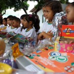 'Reutilize Alegria' começa a contemplar crianças carentes -