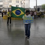 Alunos do Colégio Petrônio Portela participaram da 1ª Feira da Globalização - Fotos: José Santana Filho/Seed