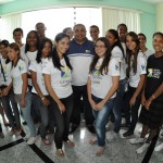 Jovens do ILBJ fazem visita ao Banese - Foto: Janaína Santos/Banese
