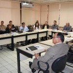 Secretário da Fazenda apresenta dados financeiros aos técnicos do Bird - Fotos: Ascom/Sefaz