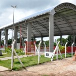 Quadra erguida pelo Sergipe Cidades estimula os esportes em Itabi - Fotos: Ascom/Sedurb