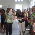 Campanha 'Defensoria Solidária' entrega donativos à comunidade do Aloque - Fotos: Ascom/DPE