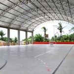 Quadra erguida pelo Sergipe Cidades estimula os esportes em Itabi - Fotos: Ascom/Sedurb